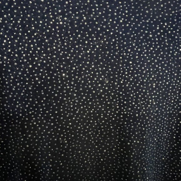 R & M Richards by Karen Kwong Vintage Plus Velvet Sparkle Stretch Blouse Top 18 - Picture 3 of 9